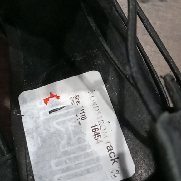 Eileen Fisher Vero Couio Alfie nubuck suede  block heels in black Size 11 NWT - Picture 6 of 8